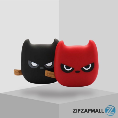 ANAN Devil Horn Power Bank 12000mAh / Powerbank Mini fast Charging Karakter Lucu / Power Bank Karakter Portable Kapasitas Besar / Alat Pengisi Daya Cepat Dual Input / Powerbank Xiaomi Oppo Vivo / Mini Powerbank CUte Cat Portable Murah