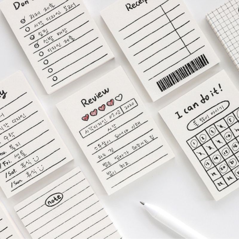 

[CLINO] 50 SHEETS MEMO PAD CHECK LIST WEEKLY PLAN WISH LIST UNTUK JOURNAL/DIARY/NOTEBOOK