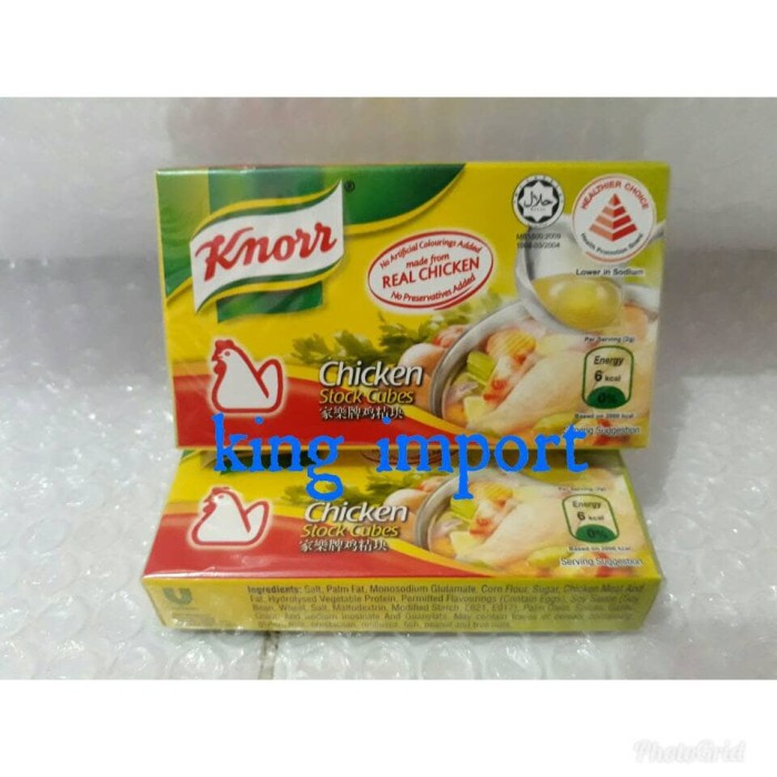 

Best Seller - Knorr Chicken 6 Cubes Kaldu Ayam Cube