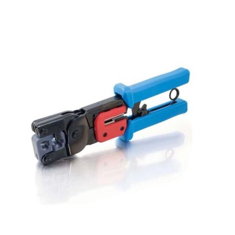 Crimping tool modular gaintech rj12 rj11 rj45 lan cat 5 6 8p 6p cut crimp strip 3in1 gt-86 - tang kerut jepit Gain tech gt86