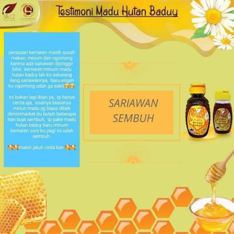 MADU ASLI / MADU / OBAT BATUK / VITAMIN ANAK PENAMBAH NAFSU MAKAN / MADU GEMUK BADAN / OBAT ASAM LAMBUNG-7