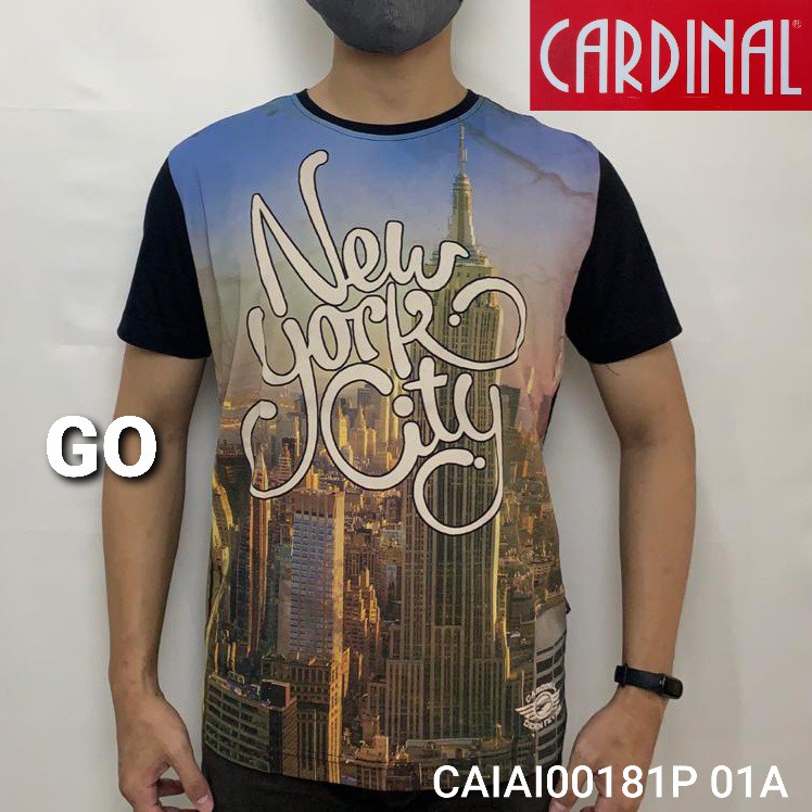 gof KJT CARDINAL JEANS KAOS T-Shirt COWOK Reguler Slimfit Baju Cowok Kaos Cardinal