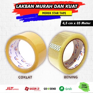 Jual ( Per Kardus ) Lakban Coklat Lakban Bening Lakban Murah Solasi 2 