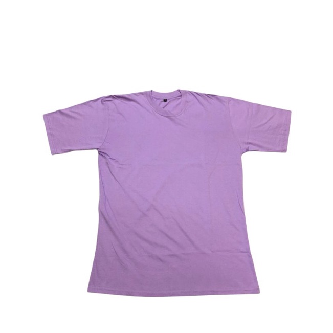 KAOS POLOS MURAH VARIAN WARNA UNGU MUDA