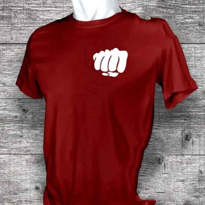 Kaos Combed 30S Distro LOGO KECiL ONE PUNCH MAN ANiME BAJU TSHIRT