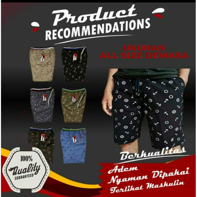 CELANA PENDEK PRIA CHINOS MOTIF MURAH /CELANA PENDEK DISTRO MOTIF PREMIUM CHINOS KOLOR MOTIF DISTRO CELANA PENDEK PRIA DEWASA