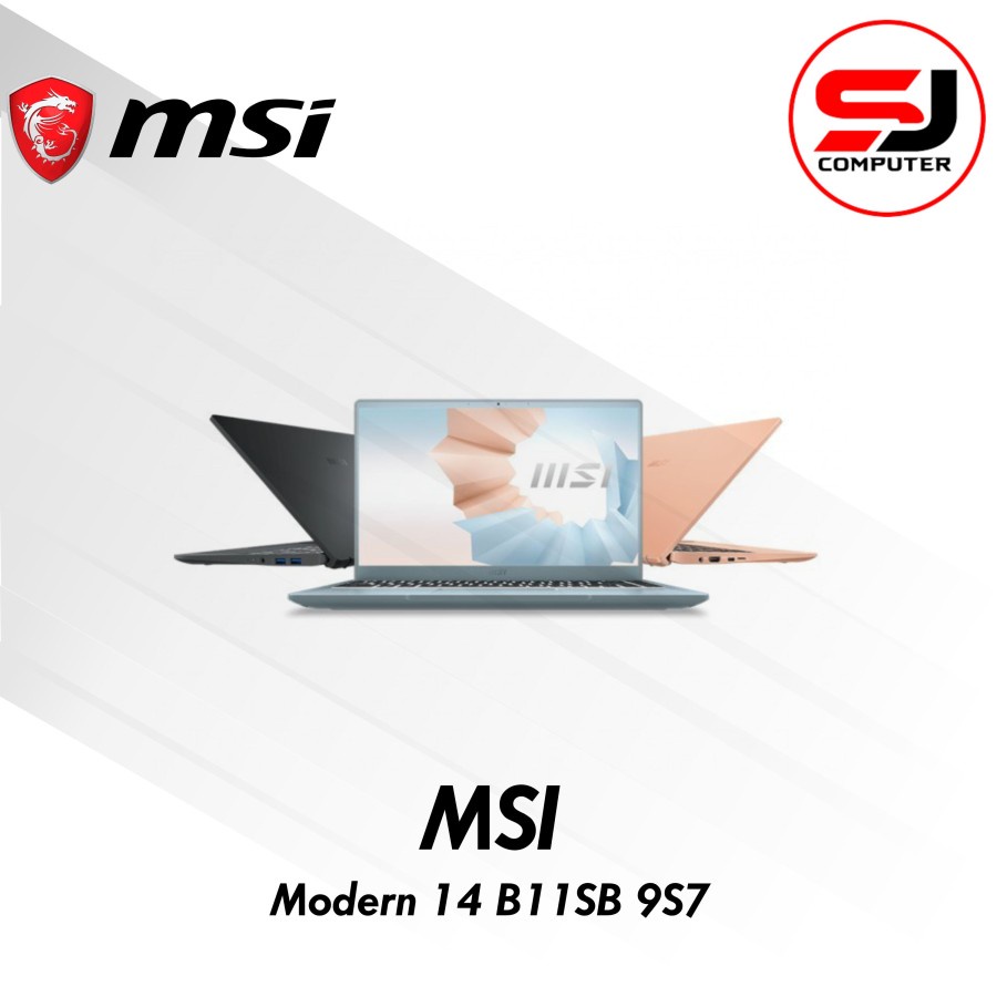 MSI Modern 14 B11SB 9S7 14D214 220 i5 1135G7 8GB 512GB MX450 2GB W10