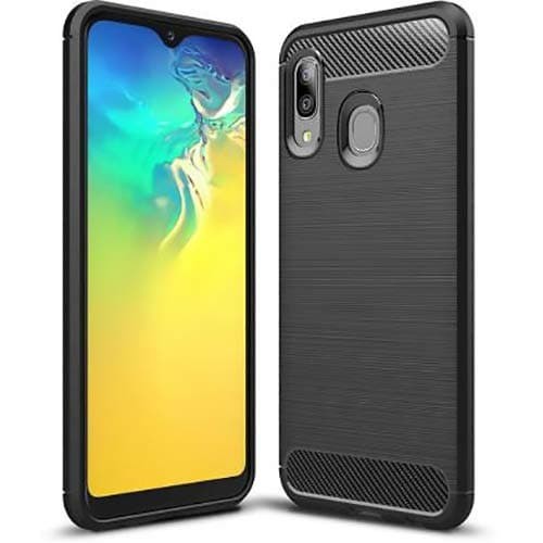 Silicon Case VIVO Y91 Y93 Y95 Softcase iPAKY Carbon Casing Cover