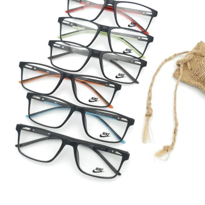Terbaik GROSIR TERMURAH- Frame kacamata pria nike 9906 kacamata minus anti radiasi photocromic minus