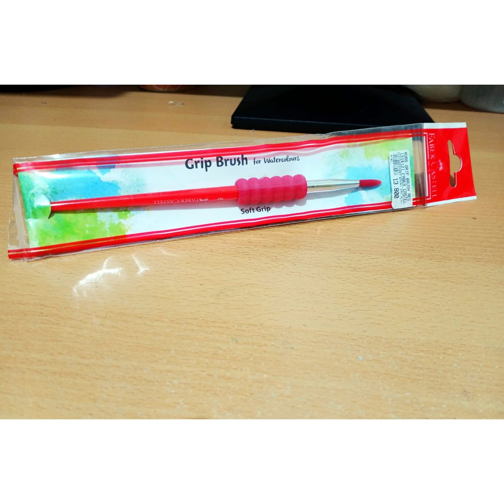 

KUAS GRIP BRUSH RED 1314121 FABER CASTEL