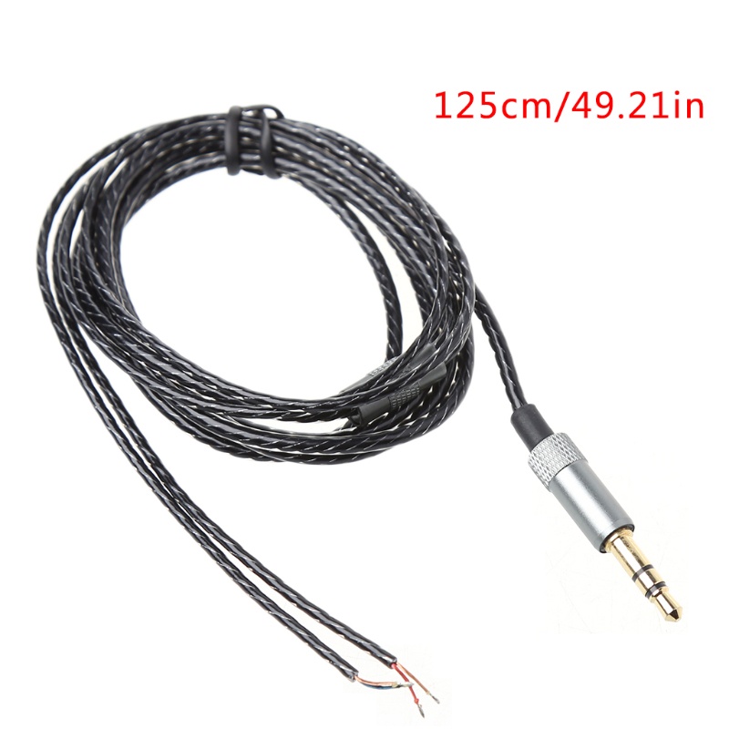 Bt DIY Kabel DIY Headphone 3.5mm Kabel Tanpa Kabel Mikrofon 1.8mm Cabang Garis Diameter Kabel