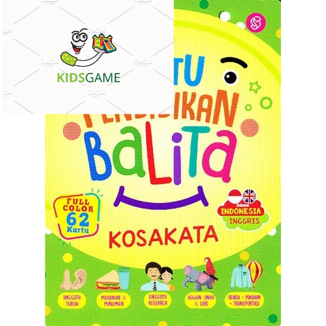 

Gramedia Lampung - Kartu Pendidikan Balita Kosakata