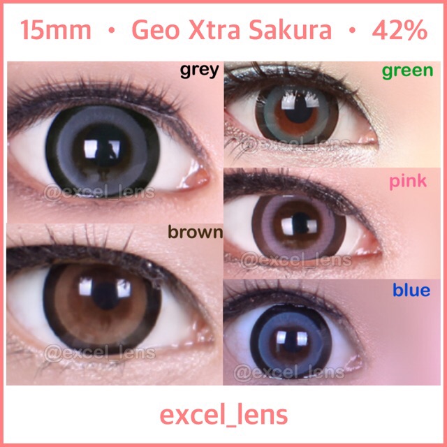 

Geo Xtra Sakura Softlens