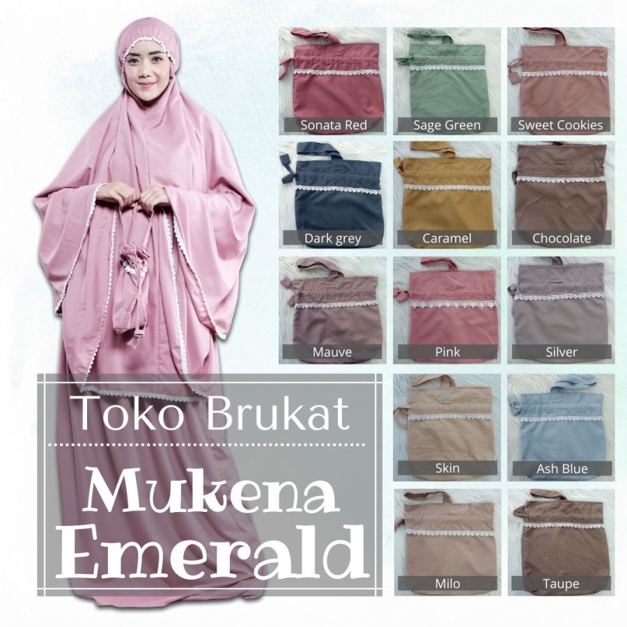 Mukena eksklusif / Mukena Emerald