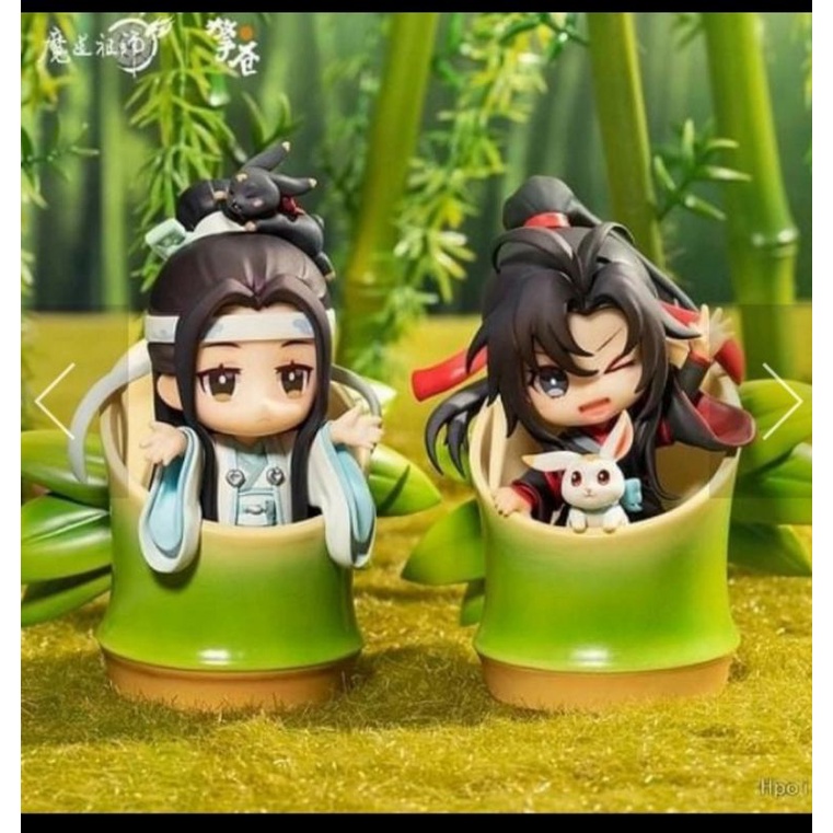 READY ORI & BARU Mini Figure Bamboo Wei Wuxian & Lan Wangji - Mo Dao Zu Shi (Grandmaster of Demonic 