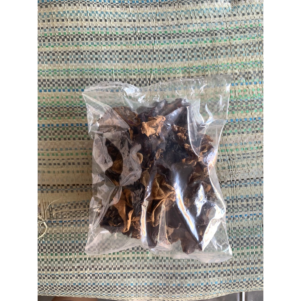 

Jamur Tiram / Jamur Kuping Hitam / Dried Black fungus / Jamur Kering / Muk Mi 100 gram