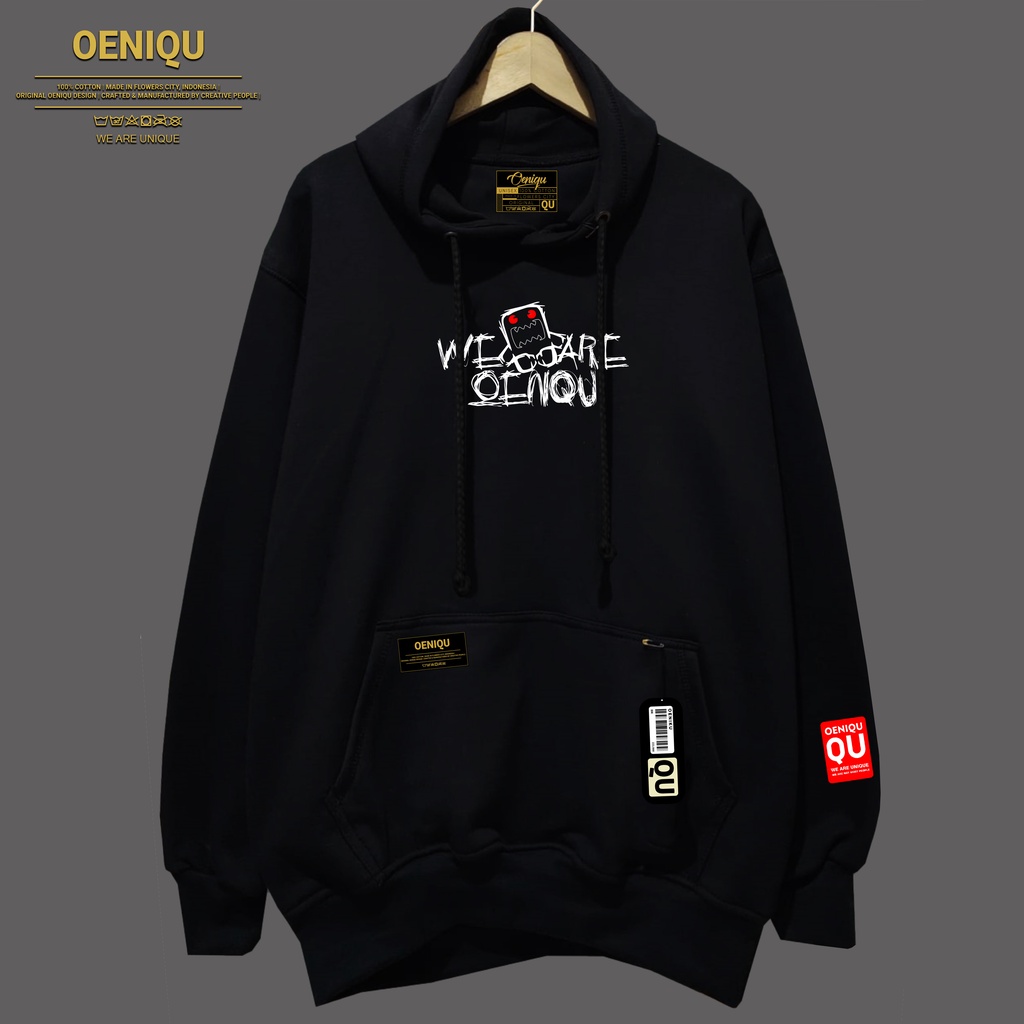 HOODIE DISTRO PRIA ORIGINAL OENIQU SIZE JUMBO XXL - XXXL - XXXXL - XXXXXL WE ARE OENIQU