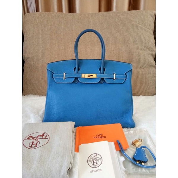 PRELOVED BAG HERMES BIRKIN 35 MYCONOS