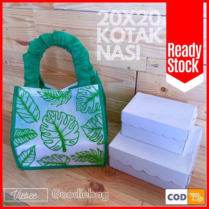 

TAS HAJATAN KOTAK NASI 20x20 | READY BANYAK