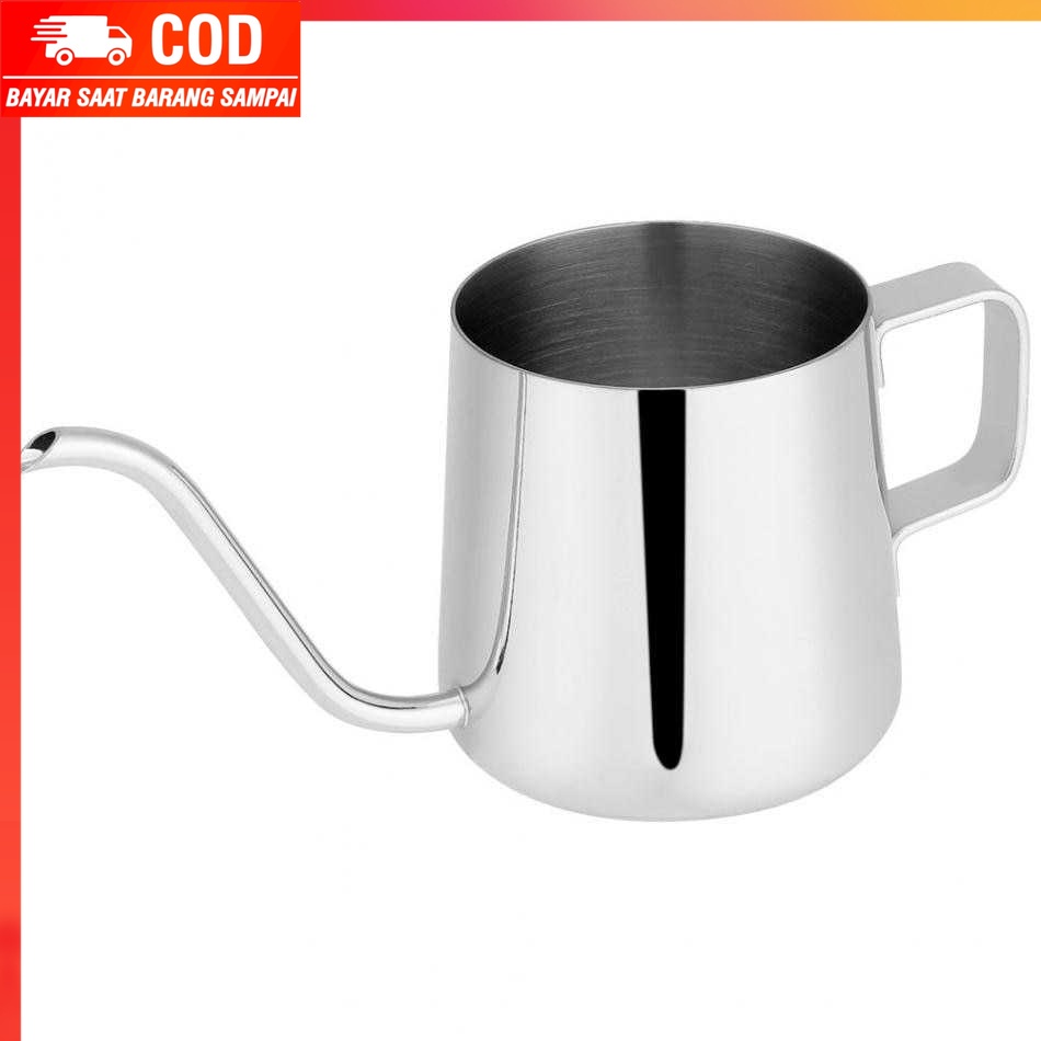 (100% BARANG ORI) One Two Cups Teko Pitcher Kopi Teh Teapot Drip Kettle Cup - AA0049