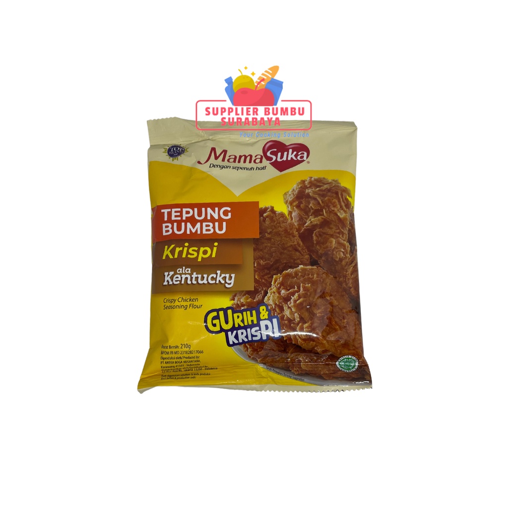 MamaSuka Tepung Bumbu Ayam Krispi Crispy Kentucky KFC