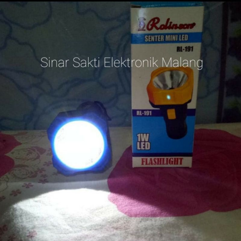 Senter Tangan Baterai Mini LED Murah - AA Kecil Darurat Kemping