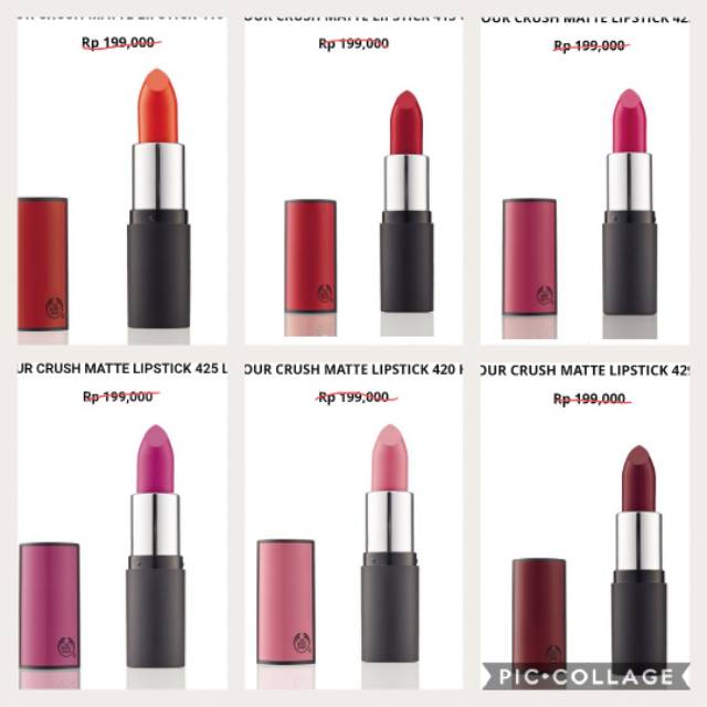 Matte Lipstik 4gr The Body Shop