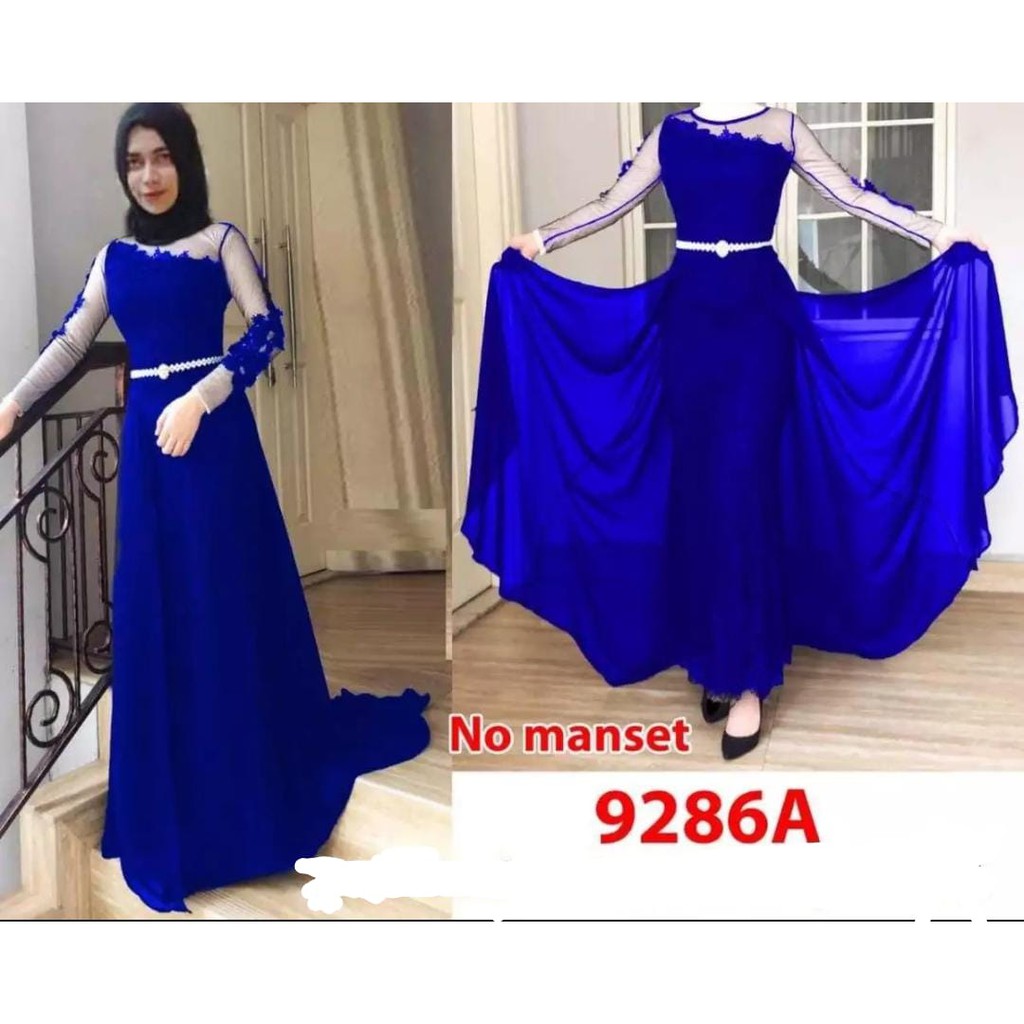 9286+ekor# Tanpa Belt Fashion dress wanita / Dress Pesta Dewasa//Fashion Dress Wanita