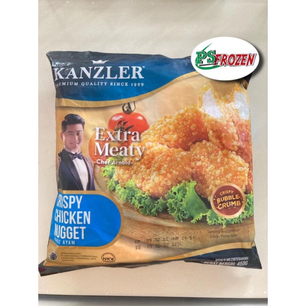 

Kanzler nugget crispy 450gr