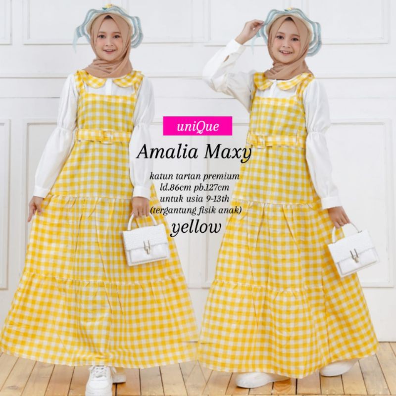 Amalia Maxy by Unique gamis anak TERMURAH
