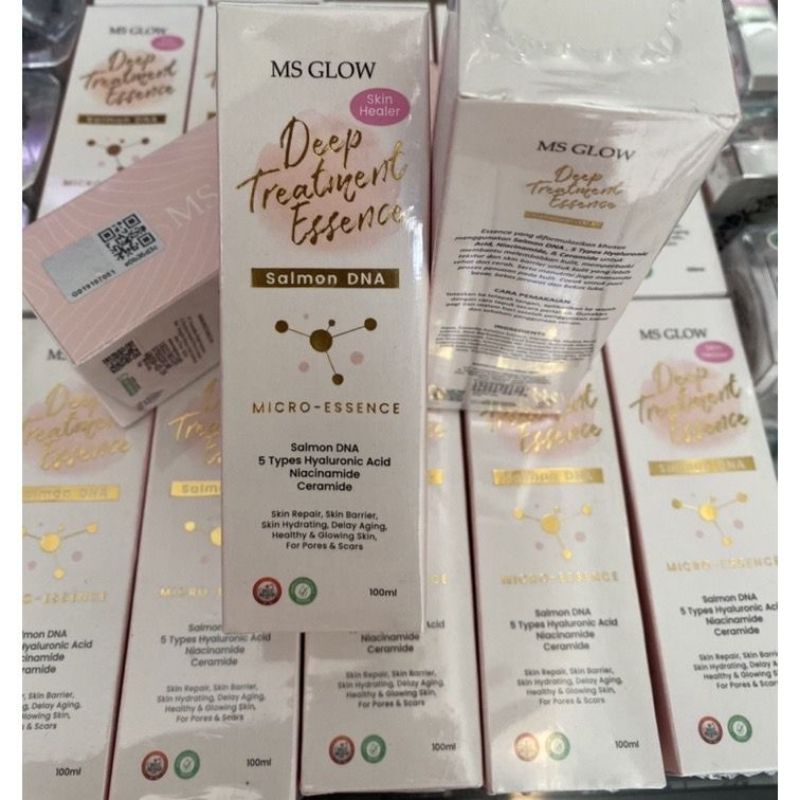 Ms Glow DTE Salmon Dna Deep Treatment Essence Dna Salmon Ms Glow