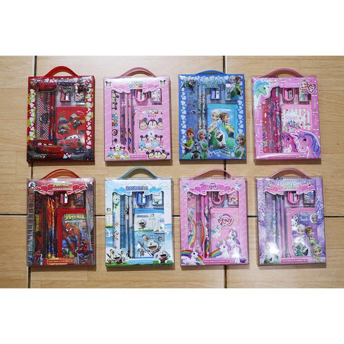 

1 set perlengkapan doraemon / alat tulis karakter doraemon / sekolah sry77