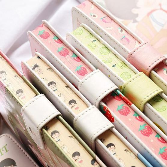 

CUCI GUDANG!!! Buku notebook planner journal yearly monthly daily plan girl and fruit agenda lucu c