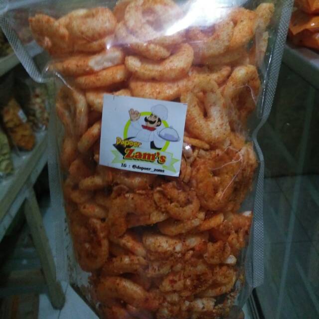 

Kerupuk ring pedas