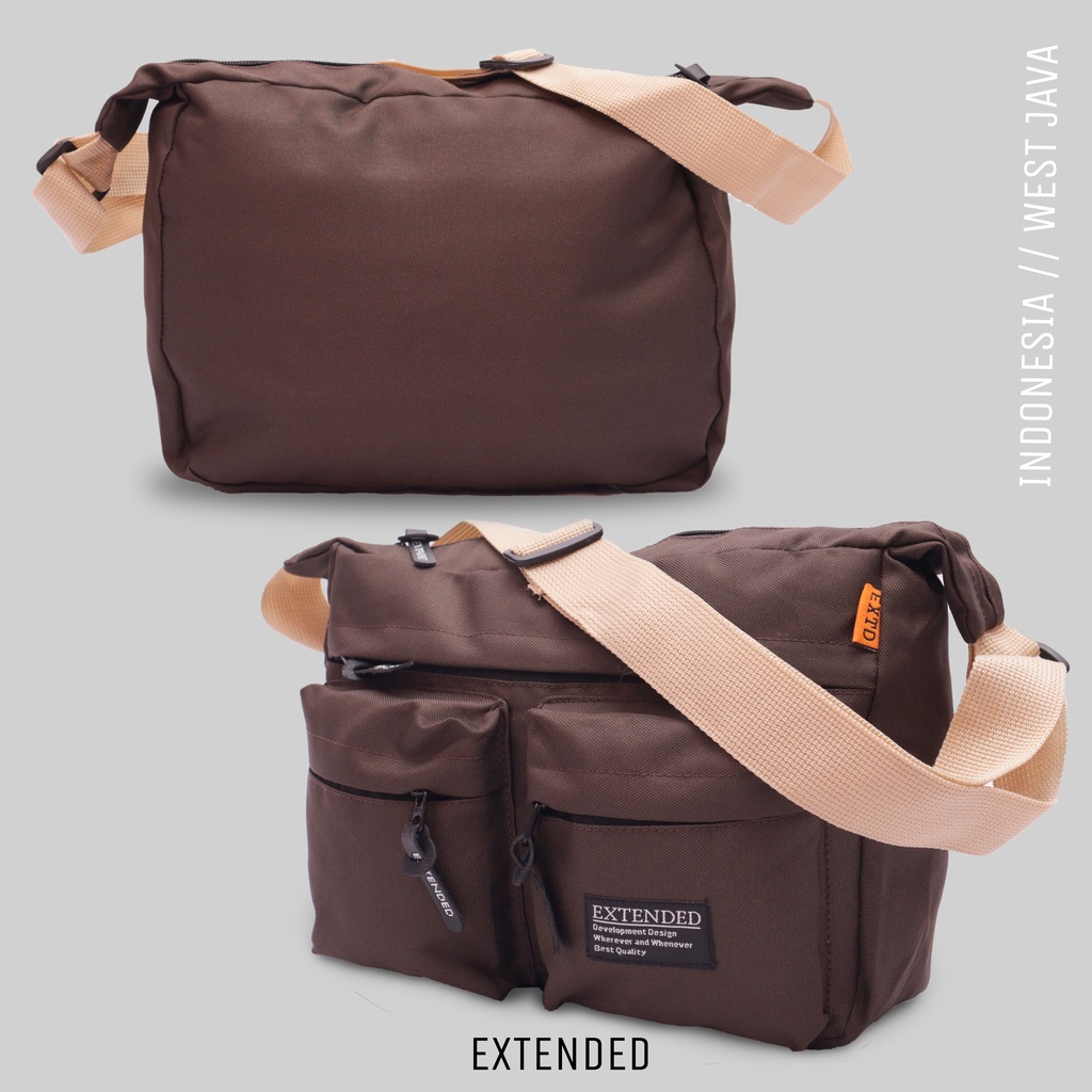 Tas Selempang Pria Slingbag Pouch Pria Premium Extended Arrow