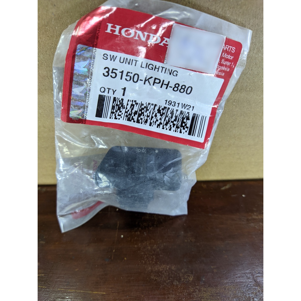 SWITCH SAKLAR LAMPU SUPRA X 125 KARISMA REVO ORIGINAL HONDA