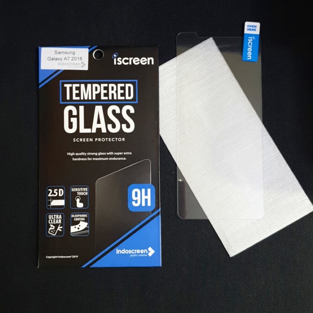 Anti Gores Tempered Glass A7 2018 Iscreen