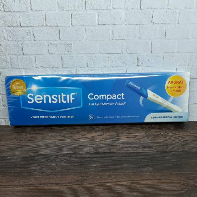 SENSITIF COMPACT tespack hamil tes hamil / preganancy test