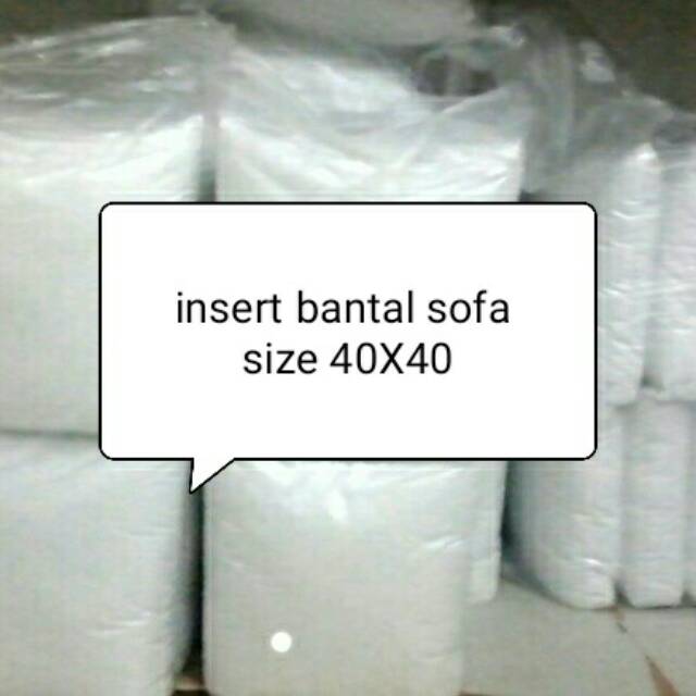 Bantal sofa tamu / insert bantal kursi tamu