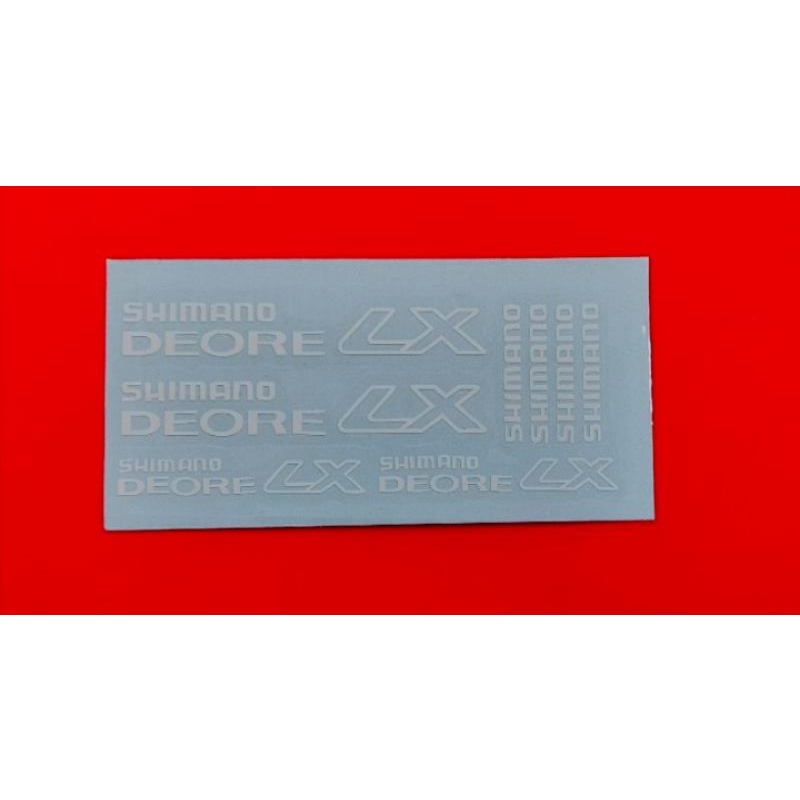 Sticker Shimano Deore Lx Untuk RD dan Shifter