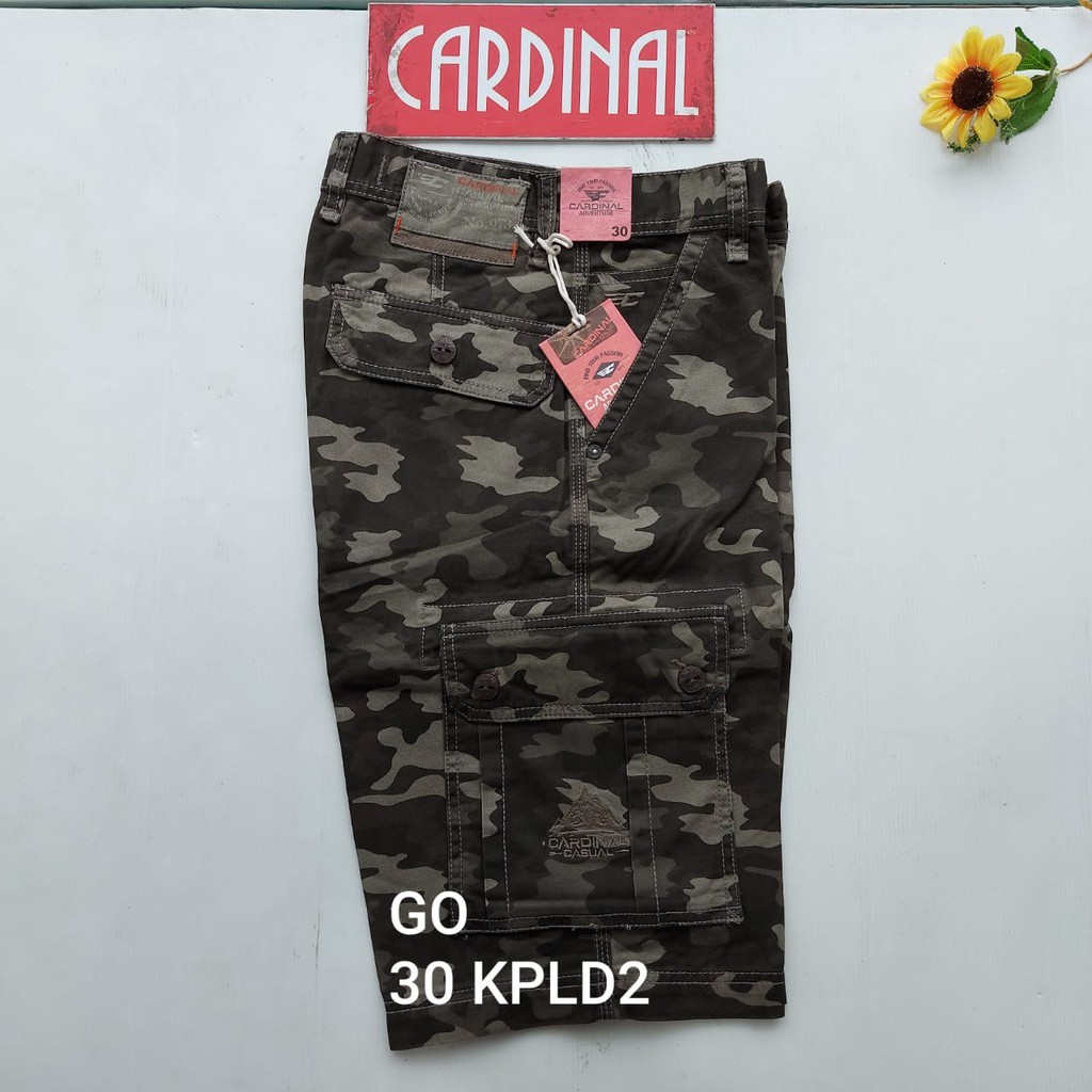 BB 30-W KPL CARDINAL KEMPOL CASUAL Celana Pendek Kempol Fashion Pria Brand Kekinian