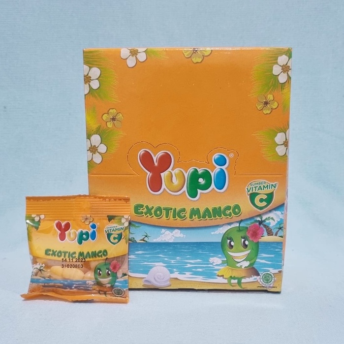 

Yupi Exotic Mango Box (Isi 24 Pcs)