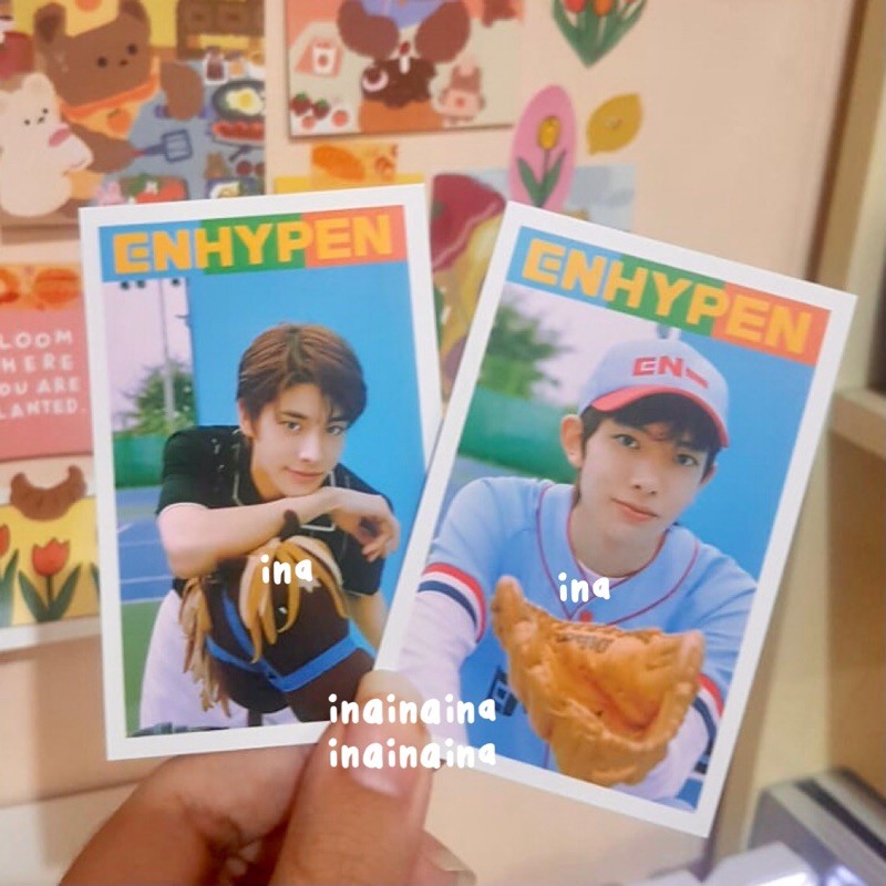 ENHYPEN Jake Heeseung Bene Qoo10 Japan pc / photocard