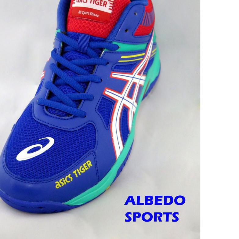 ➮ Sepatu Voli Volly Asics Tiger (Tipe Model = Pr.Ace MID - TINGGI) Original Volley MD ➷
