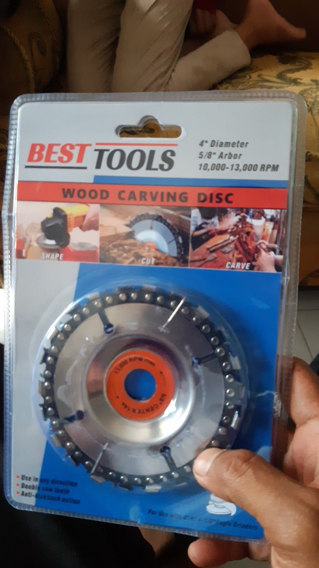 Disc Chainsaw / Wood Carving Disc Saw Besttools