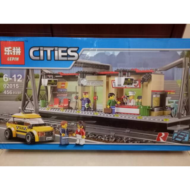 Bricks Lepin 02015 City Train Station
