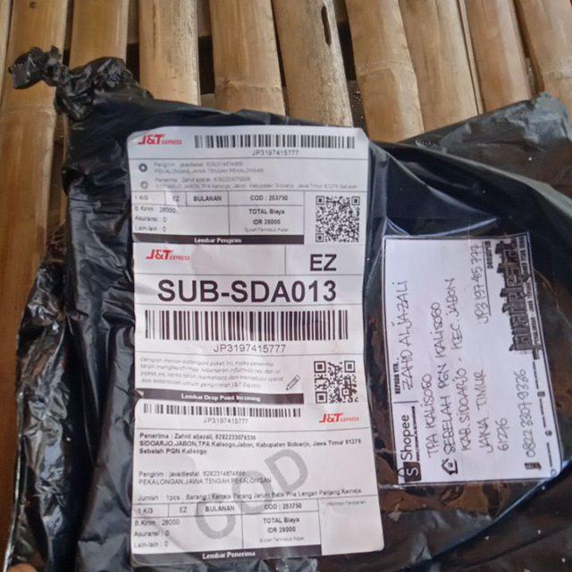 Kemeja Parang Jarum Batik Pria Lengan Panjang