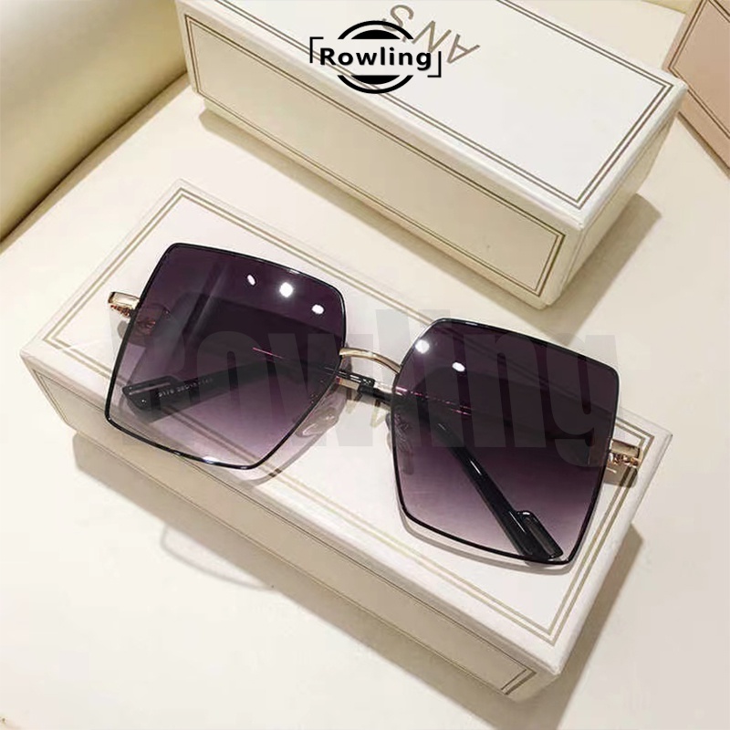 Rowling(ka-230)Kacamata  Hitam Terbaru Wanita Titanium  Style Kacamata Fashion Murah/Kacamata Sunglasses Import Wanita Kacamata Fashion