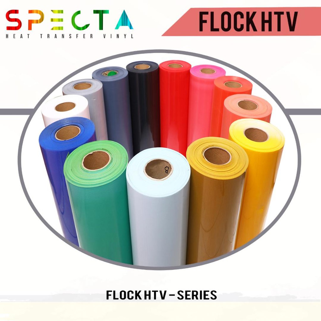 SPECTAFLEX POLYFLEX KOREA FLOCK ORIGINAL (SOFT &amp; BELUDRU) FLOCK HTV - FLOCK HTV