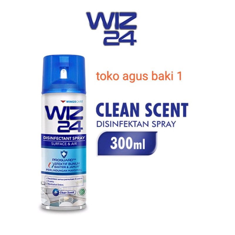 disinfectant wiz 24 spray